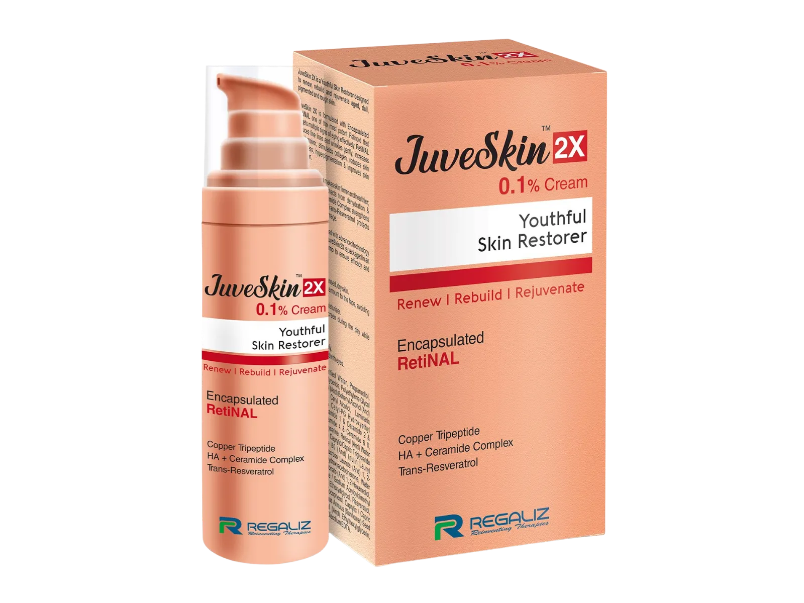 Juveskin 2x Retinal 0.1%