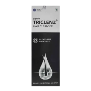 Triclenz hair cleanser shampoo